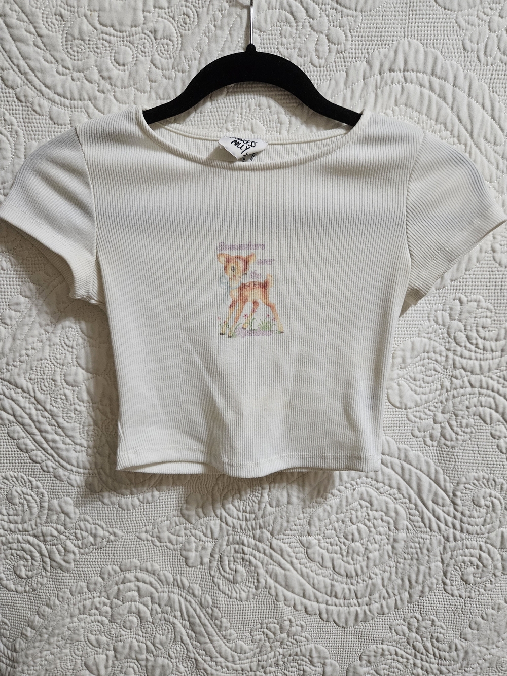 Princess Polly Deer Baby Tee